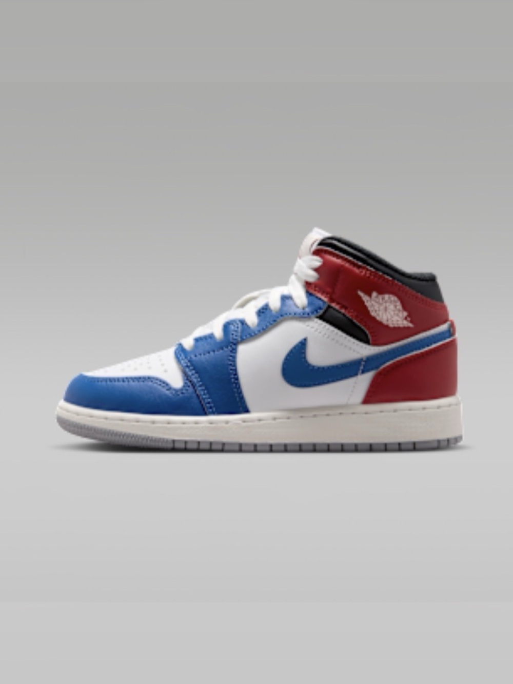 Nike Air Jordan 1 Mid Color Block Boy Sneakers